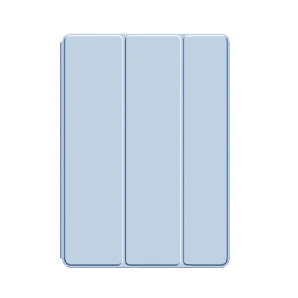 Trifold Magnetic Flip Smart Cover with Soft Silicone Shell