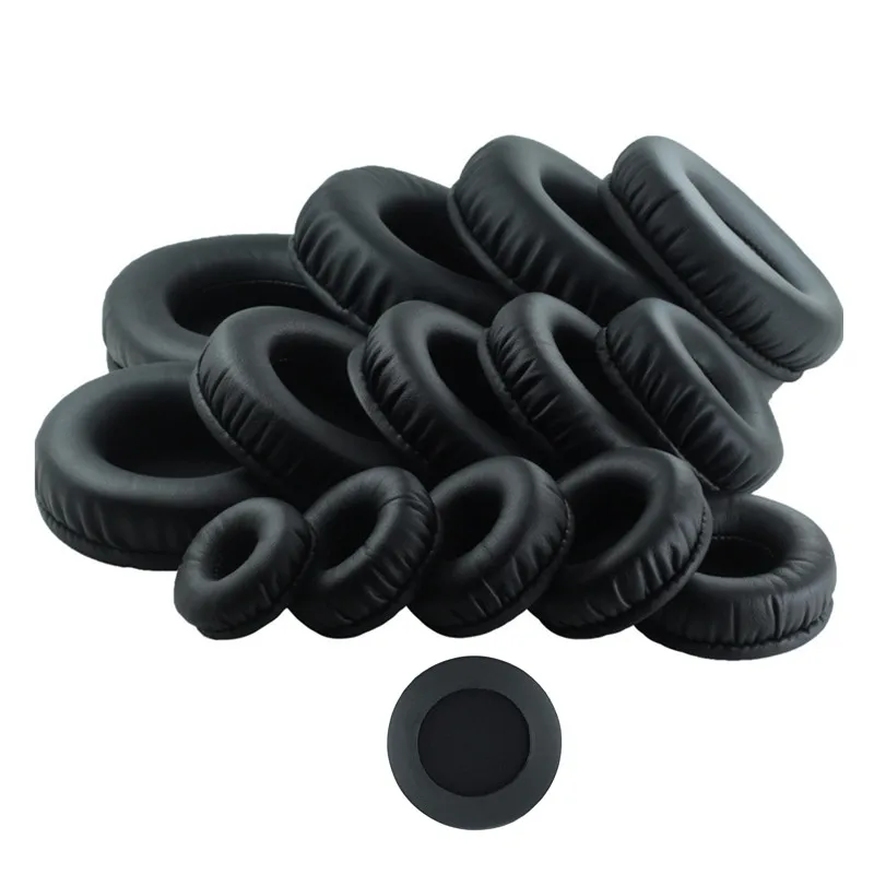 1 pair 100mm 80 110mm replacement long velvet foam ear pads cushions for sony for akg for beyerdynamic headphones 1 15 Earpad 45MM-110MM Foam Ear Pads 60mm 70 80 mm Cushions for Sony for AKG for Sennheiser for ATH for Philips Headphones