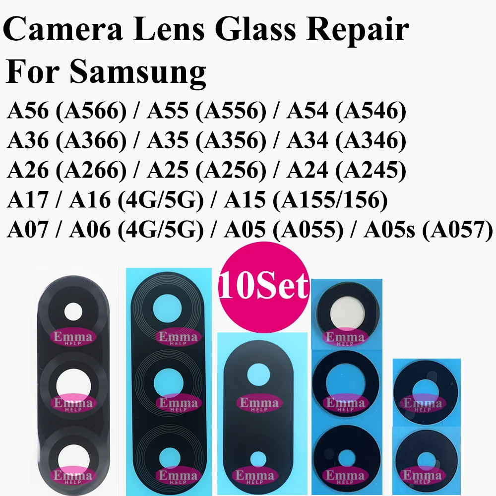 High-Quality Replacement Back Rear Camera Glass Lens with Adhesive