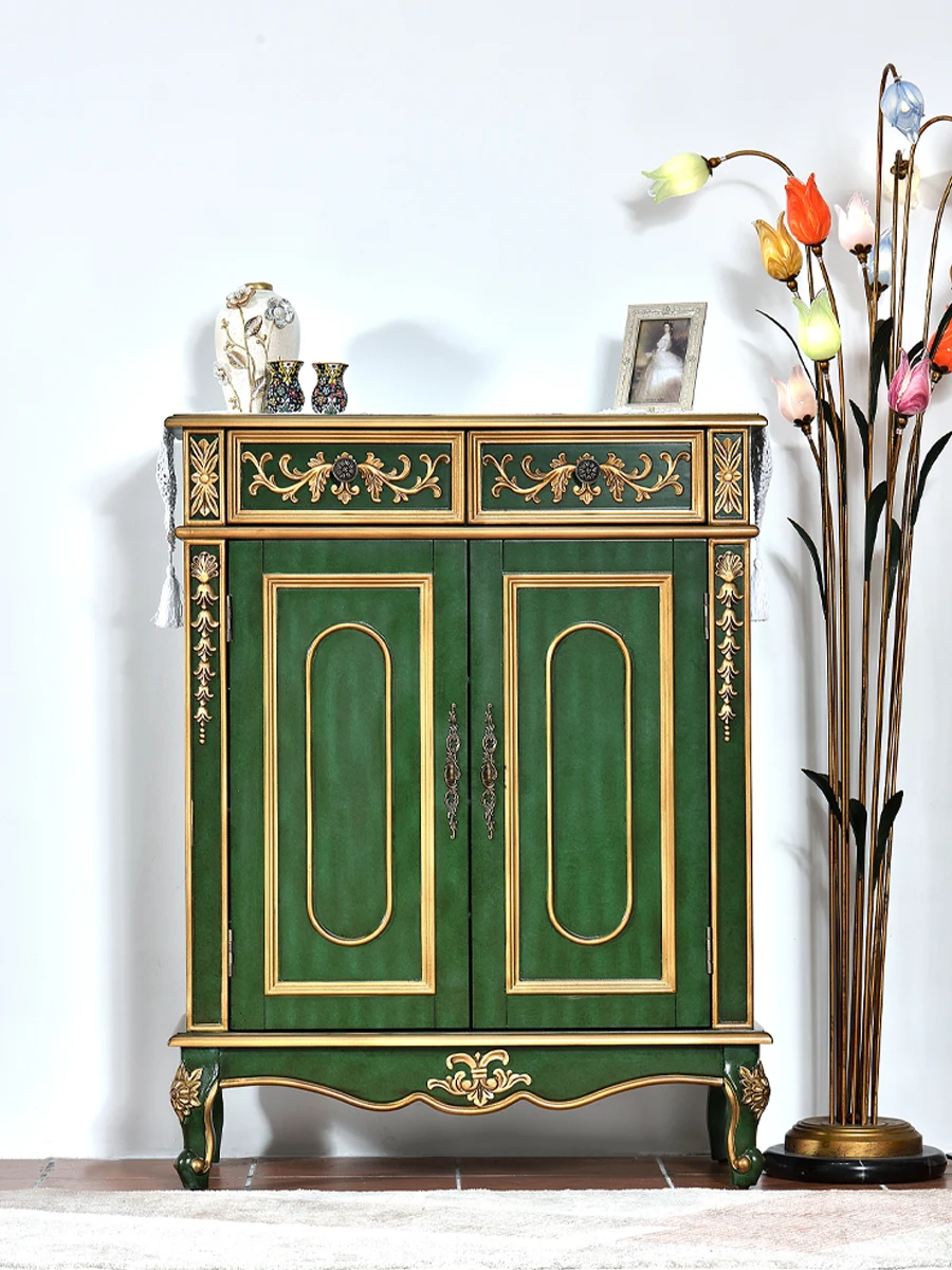 

Shoe cabinet, entrance, integrated against the wall, solid wood into the home, living room, home door, indoor