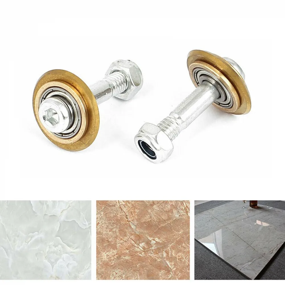 2pcs Tile Ceramic Cutter Manual Rotary Bearing Cutting Tools