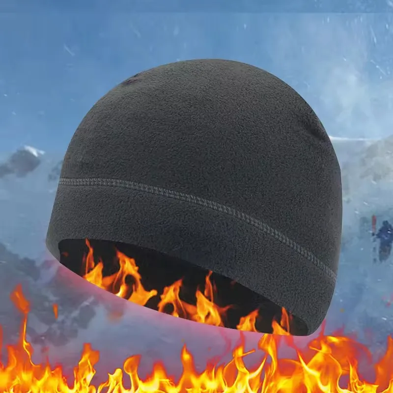 GTUBIKE Polar Fleece Caps Winter Warm Outdoor Sports Skiing Cycling Windproof Soft Beanie Women Ski Bike polar fleece caps