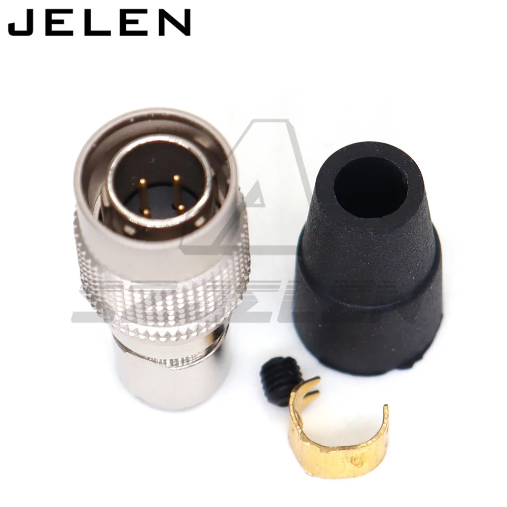 HR10A 7P 4P/HR10A 7R 4S Hirose Tomada De 4 Pinos, Conector Masculino E - Foto 10