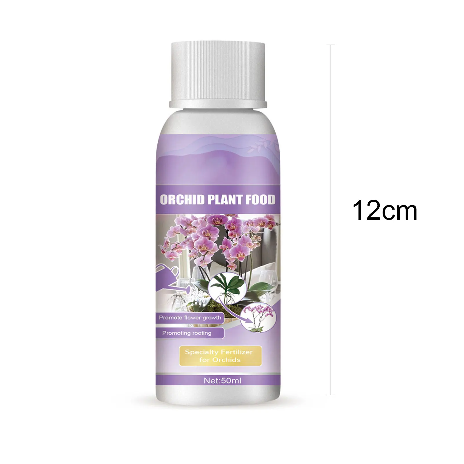 50ml Rapid Rooting Orchid Flower Foliar Fertilizer Improve Growth Soil Ingredient Safety Nutrition Promote Flowers Fertilizer images - 6