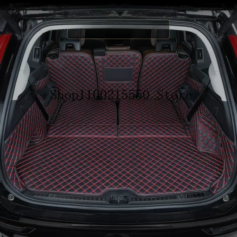 

Car trunk mat for Volvo XC90 Seven seats 2021-2023 Cargo Liner Carpet Interior Parts Accessories Cover