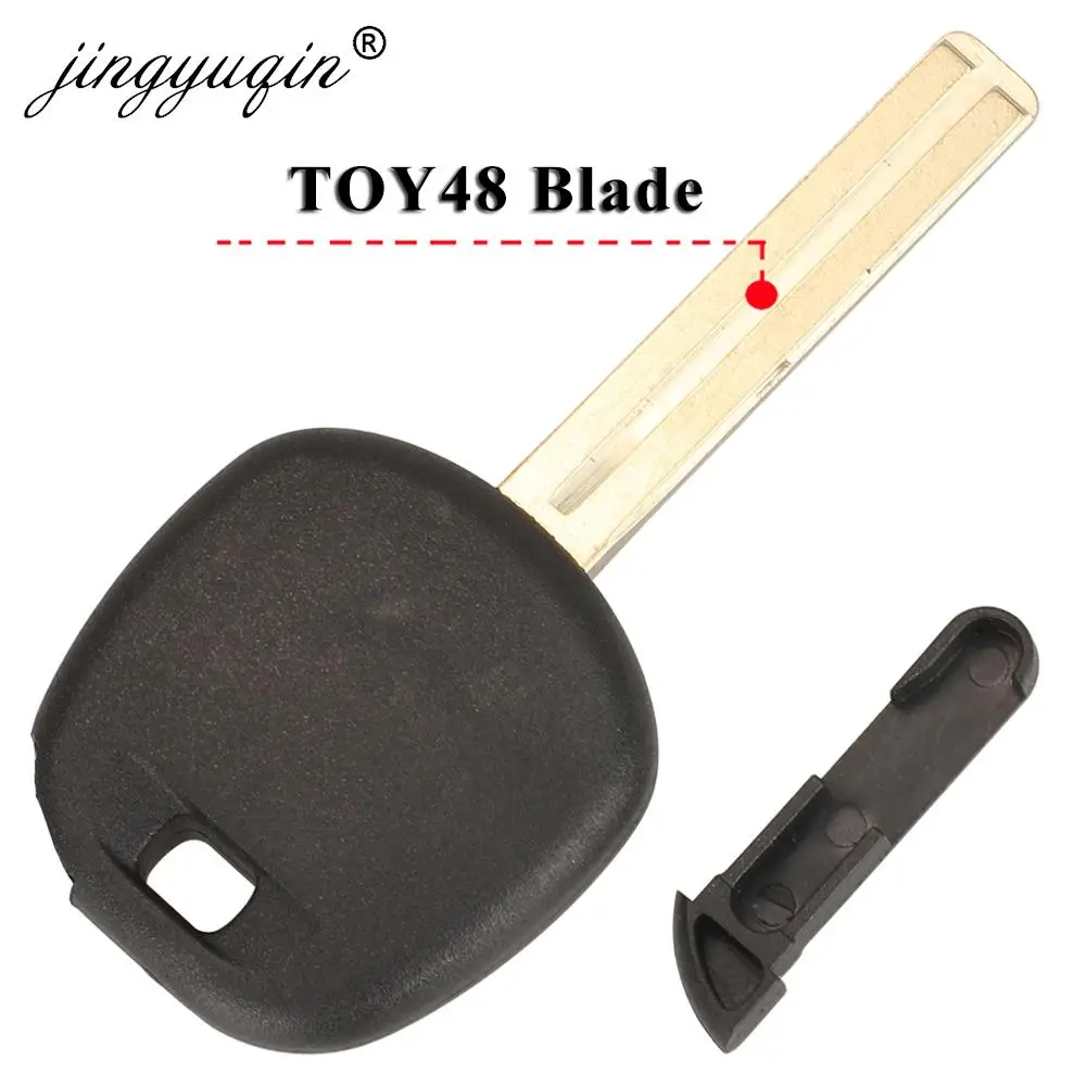 Key Case Replacement For Toyota Corolla Yaris Avensis Transponder Key Shell TOY48/TOY43 Blade No Chip 10pcs/lot