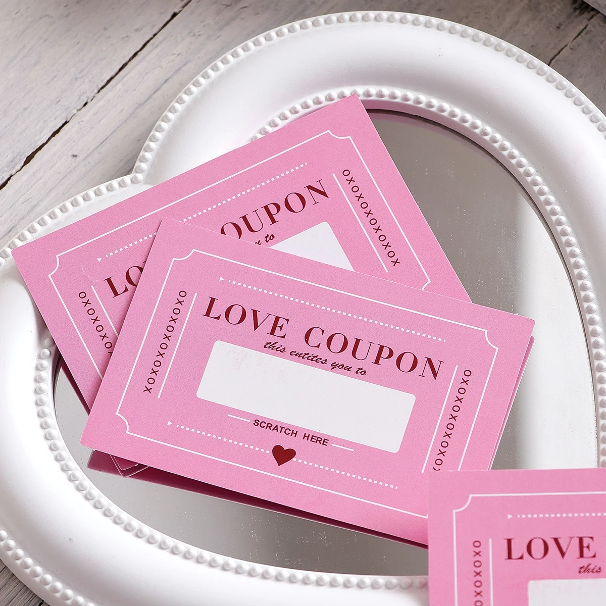 Romantic DIY Scratch-Off Love Coupons – Unique Gift Idea