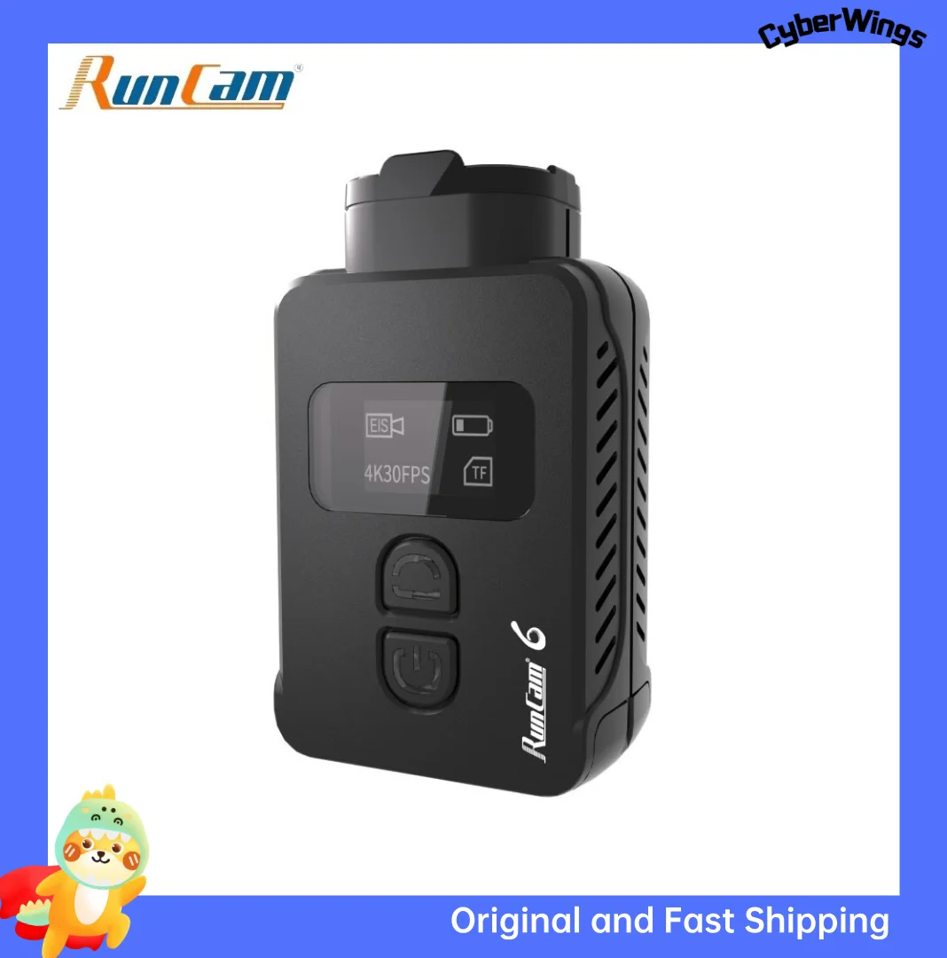 Original RunCam 6 4K Digital Camera for FPV Airsoft Games Recording thumbnail 5