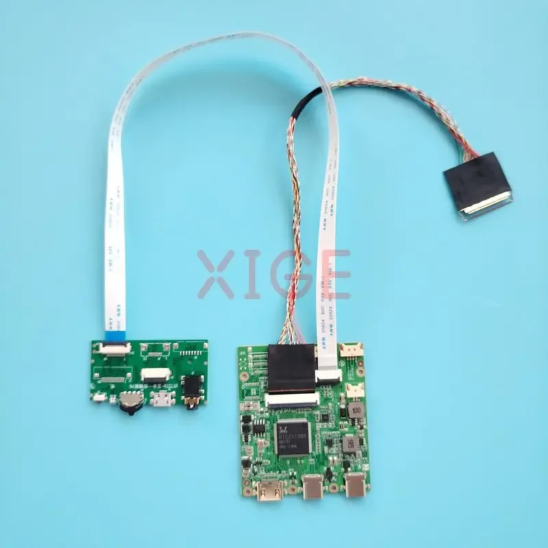 

Для HSD173PUW1-A/A00/A01 Mini-HDMI TYPE-C Micro USB LVDS 40 Pin DIY Kit 1920*1080 экран контроллера платы драйвера дисплея ноутбука