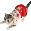 Dog Sweater Pet Clothes For Small Dogs Christmas Deer Clothing Cat Costume Dogs Vest Cat Coat Halloween WarmWarm Pet Knitte Coat 2