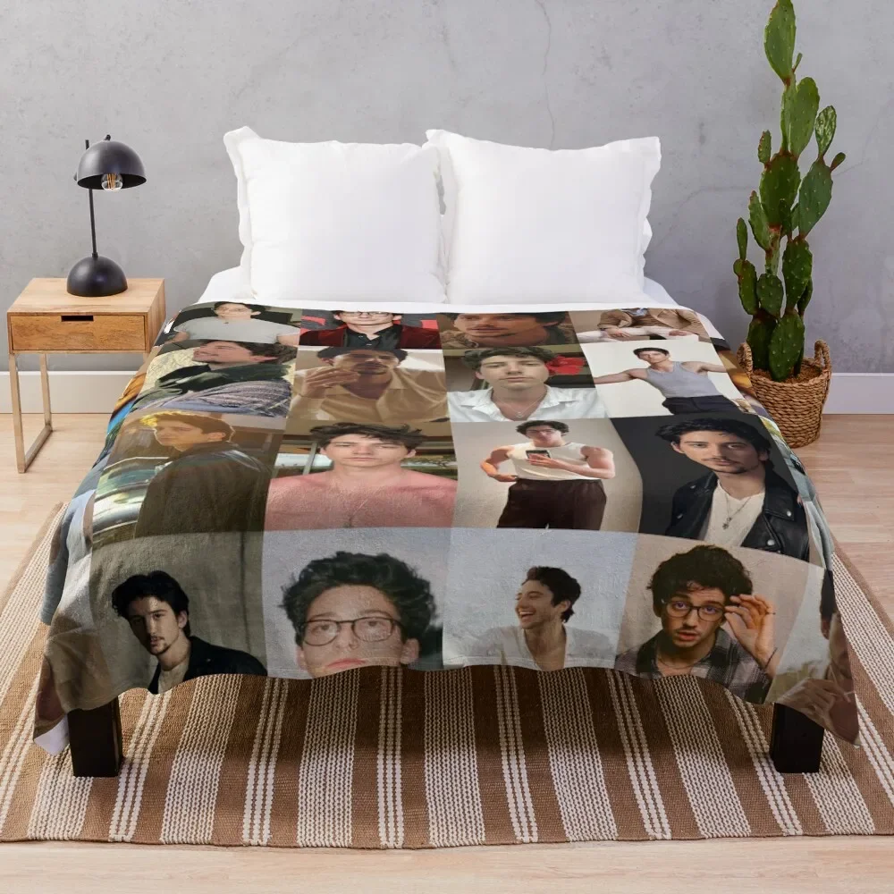 

Milo Manheim Throw Blanket Decoratives Sofa wednesday Blankets