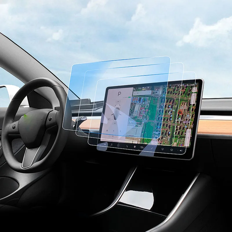 

1pc for Tesla Model3/S/X/ model Y Screen Film Central Control Display Film-navigation Protection