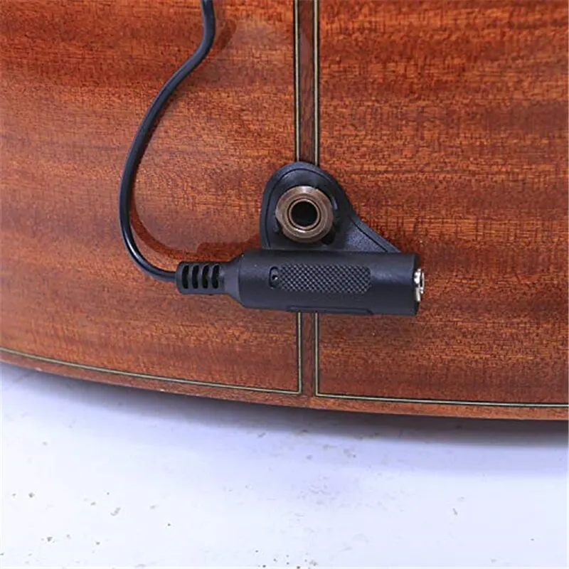 Contact Microphone Piezo Pickup Acoustic Guitar Microphone Pickup Cello Banjo Ukulele Mandolin Violin Mic Pickup Image 5