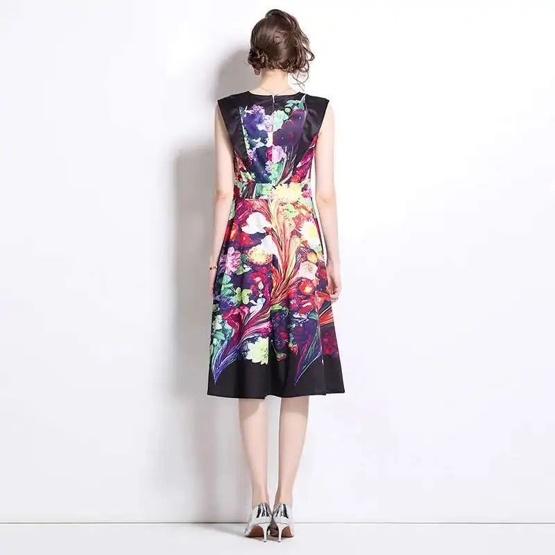 Shein Vestido Tubo Estampado Sirena Mujer Importado Elegante | Envío Gratis