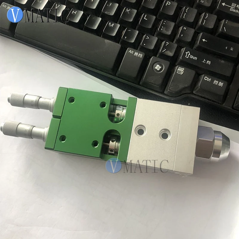 

Free Shipping New AB Dispensing Valve Fuselage Piston With Micrometer Trim Out Liquid Dispenser Two Component Pneumatic Valve