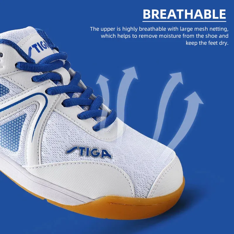 Genuine Stiga Sports 5521 5522 Professional Table Tennis Shoes Men Women Workout Sneakers Indoor Ping Pong Shoes table tennis shoes