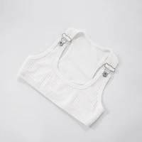 Bridget Pit Stripe Back Strap Buckle Short Set 5