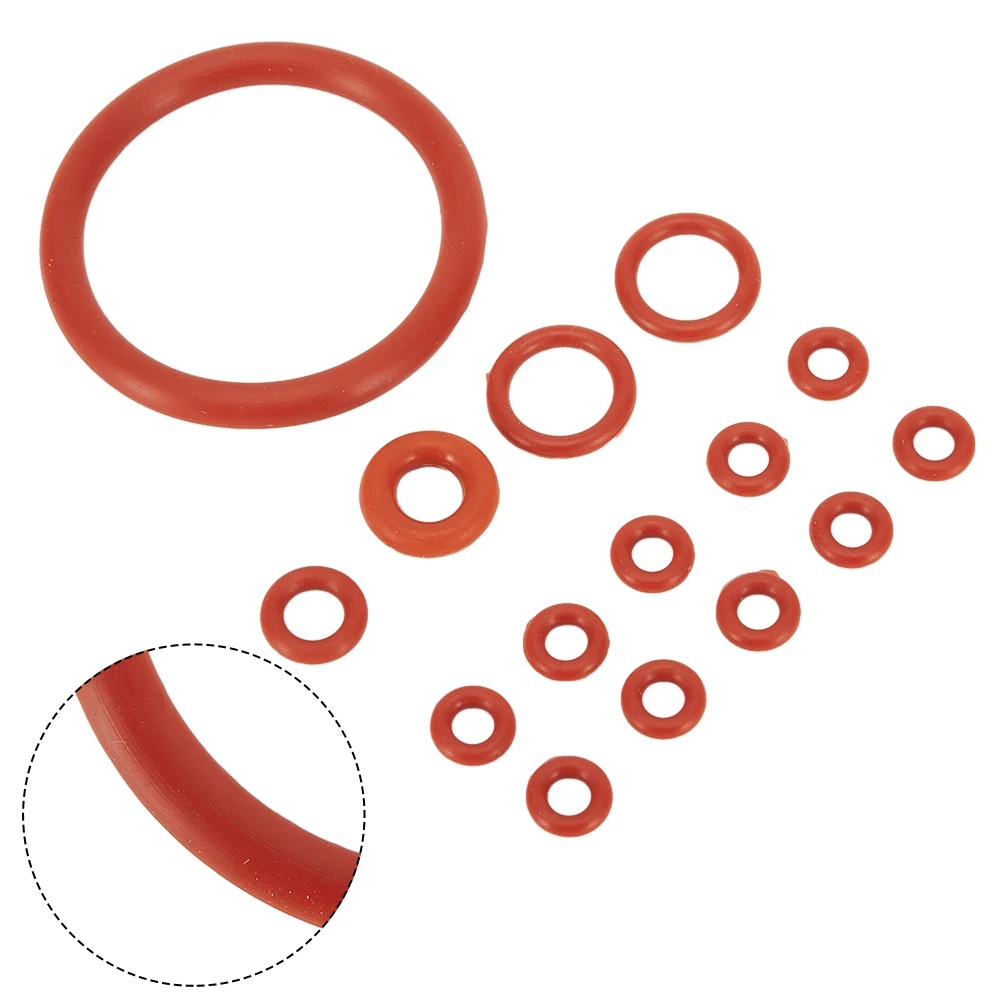Description Picture 5 of item1 Set Sealing Gasket For Saeco For Gaggia Silicone Rubber Seal O-ring Nozzle Connector Gasket Kitchen Coffee Maker Parts