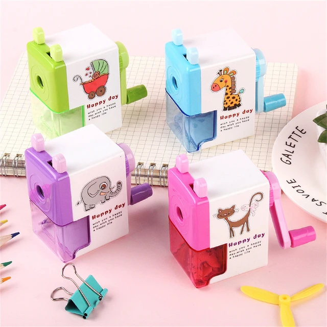 Multi-Function Kawaii Cute Cartoon Pencil Sharpener for Colored Pencils for  Kids School Office Stationery Sharpener Pencil 2023 - AliExpress