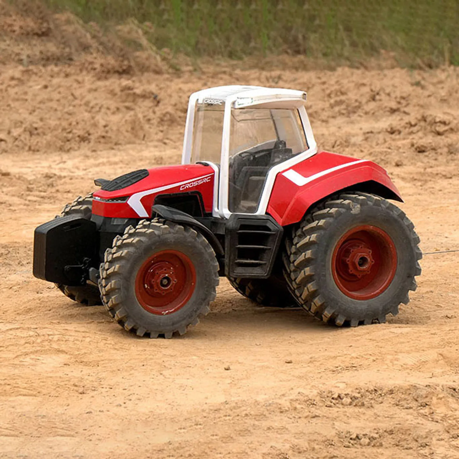Toys CROSSRC 1/8 RC Tractor TL4 Iron Bull Radio Control Car Light Motor 2 Speed Finished Model for Boys Gifts 3