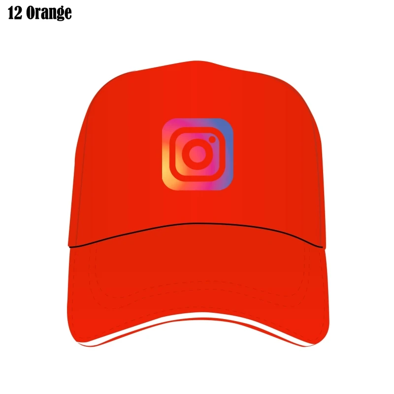 

Новинка 2022, Модная хлопковая шапка с рукавами для мальчиков, индивидуальная шапка с надписью «Instagram Bill», шапка с новым логотипом App на Хэллоуин, семейный костюм для пар, индивидуальная шапка
