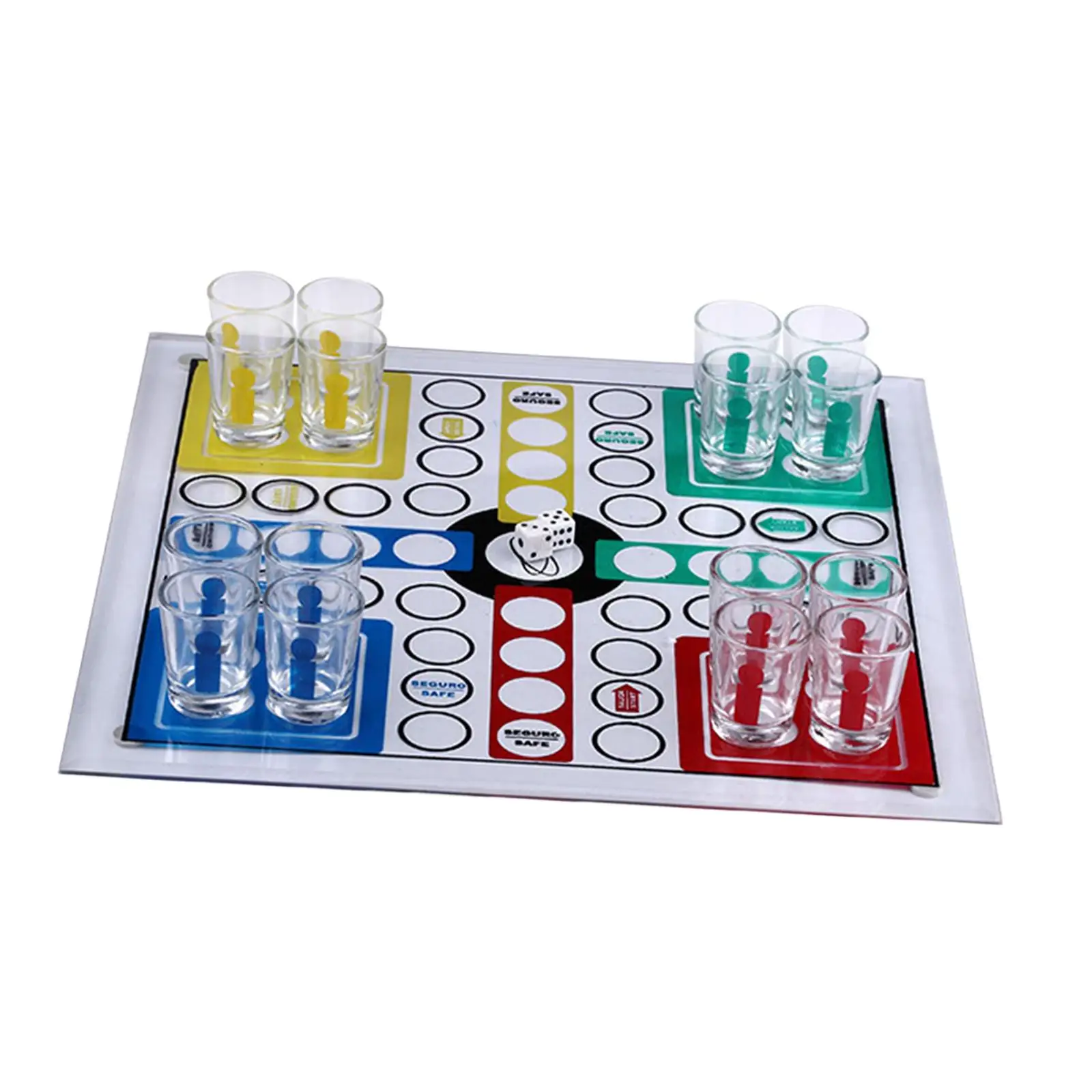 Wine Cup Flying Chess Chess Game Novelty Family Fun Game Toys Table Games for Party