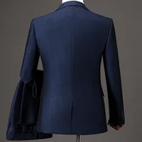 Original Design Mens Suits for Men for Formal Occasions,Weddings Elegant Blazers Evening Dress (Customized Size) 2