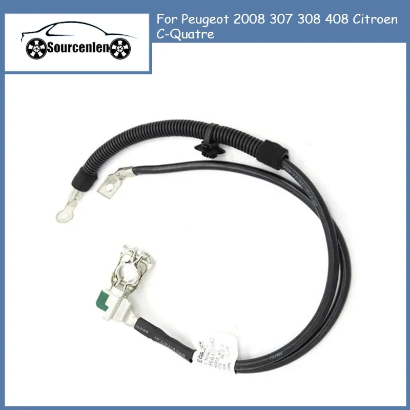 

Brand New Genuine Battery Negative Terminal Earth Lead Cable 9661191580 For Peugeot 2008 307 308 408 Citroen C-Quatre