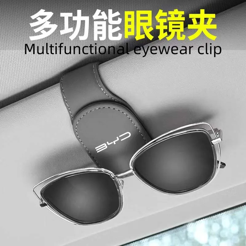 

Car glasses ink holder Car Sun visor storage box Magic multi-purpose clip For BYD F3 E6 Yuan Plus Atto F0 G3 I3 Ea1 Max Product