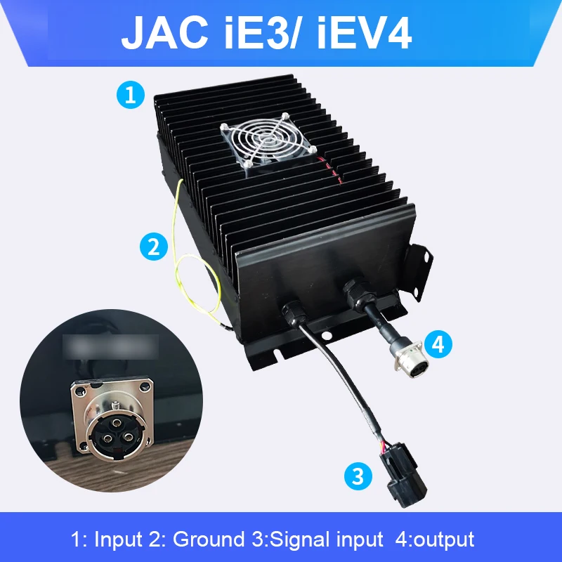 IP67 водонепроницаемые новые автомобильные зарядные устройства JAC IEV3 IEV4 Haima Aishang EV160 Kandi K11B Baojun E100 Maidi I3 Zotye E200