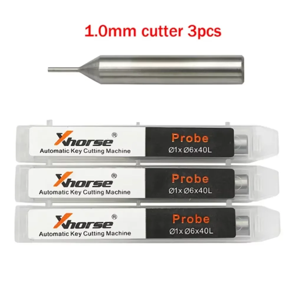 3/4/5pcs Milling Cutter Probe 1.0mm 1.5mm 2.0mm 2.5mm for Xhorse CONDOR XC MINI