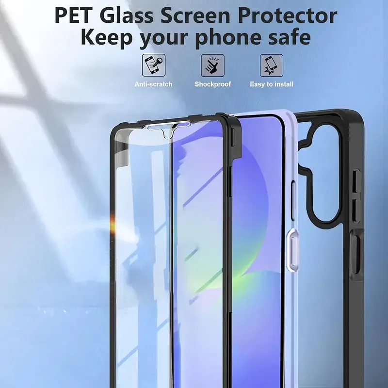 360° Dual-Sided Clear Protective Phone Case