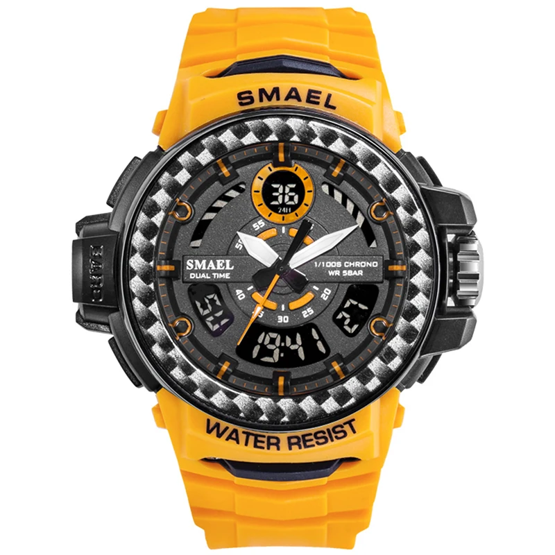 Classic Brand Boy Girl Sports Watch Dual Display Analog Digital LED Electronic Quartz Watches Waterproof Swimming Military