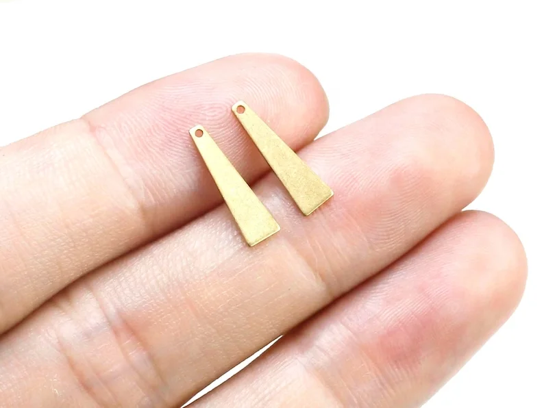 Gold Pendant Trangle Pendants , Gold Plated Metal 60x55 Mm G20142 - Etsy