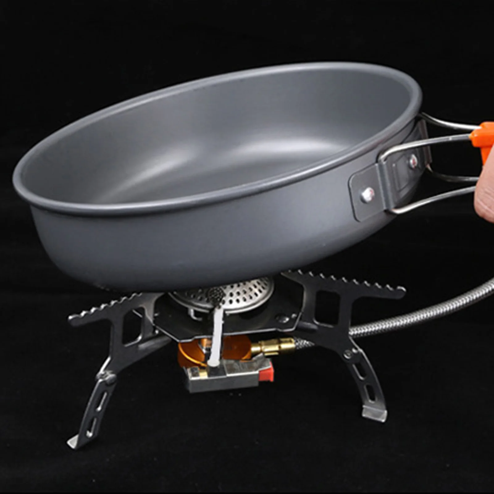 Cuisinière portable - MINIFINKER - Mini Réchaud à Gaz - Intégré - Coupe