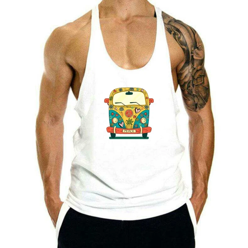

Lsd Hippie Bus tank top men For Men - Peace Psychedelic Acid Art Trippy tank top men Usa 2Xl 13Xl tank top men