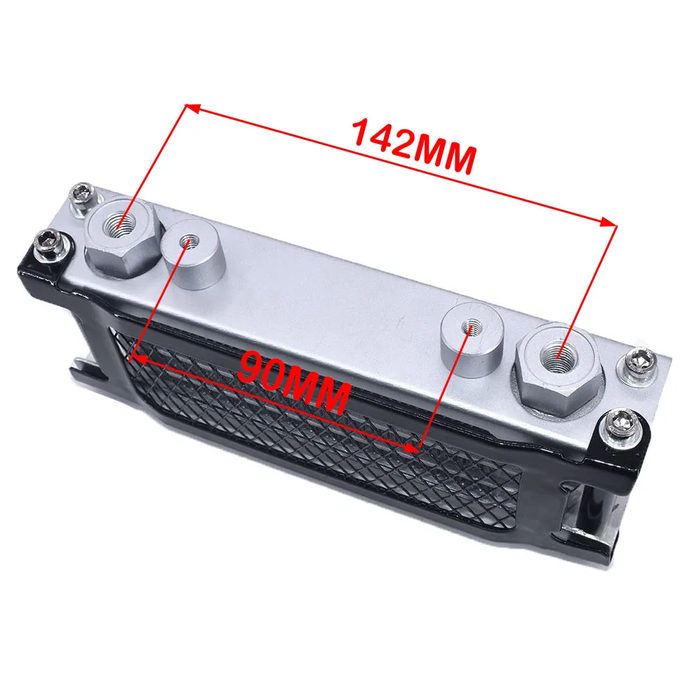 Oil Cooler Motorcycle Oil Radiator Kit Engine Cooling for 50 125 140cc Motocross Universal Dirt Pit Bike ATV Enduro Accessories