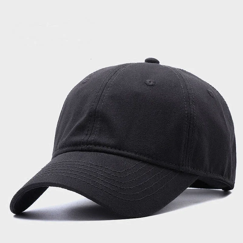 

Cotton Wash Soft Top Plus Size Baseball Cap for Big Head Man Woman Large Snapback Hat Adult Blank Sport Sun Caps55-60cm 60-65cm