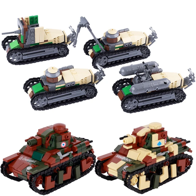 Ww2 Tank Construction | Ww1 | Lego Renault Ft | Ww1 Renault Tank - Ww2 - Aliexpress