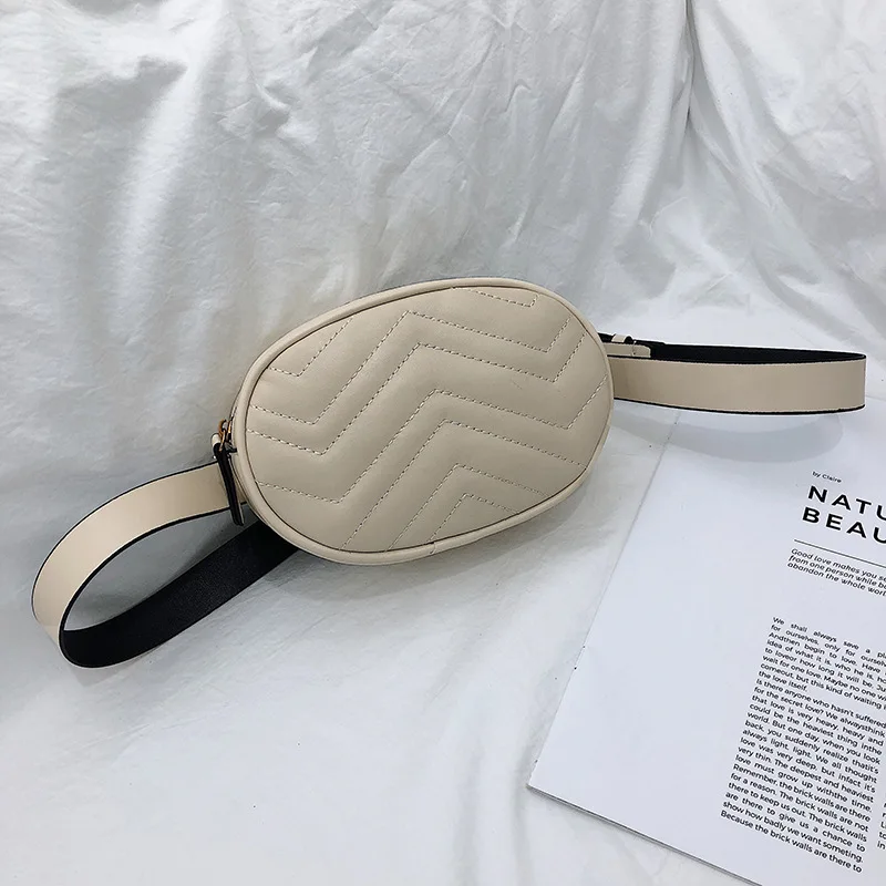 

Дизайнерская поясная сумка для женщин, забавная сумочка из искусственной кожи на ремне, клатч на плечо через плечо, клатч на бедро, маленький кошелек