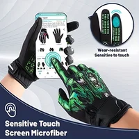 RIGWARL Outdoor Bicycle Riding Gloves Spring Autumn Bicycle Gloves Ghost Claws Full Finger Anti-slip Motorcycle Bicycle Glove 2