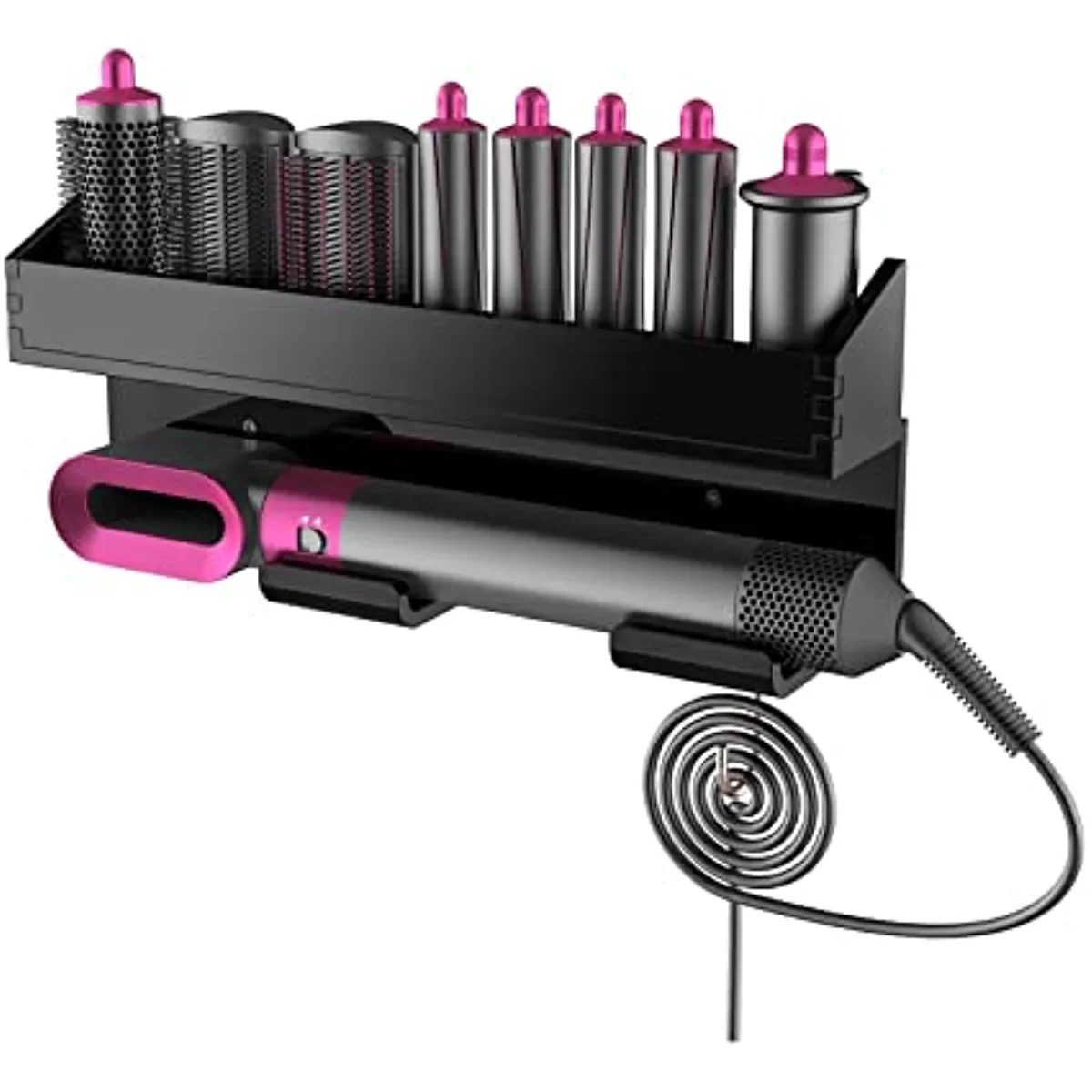 Supporto Per Montaggio A Parete Per Dyson Air Wrap Accessori In Acrilico Supporto Per Ferro Arricciacapelli Supporto Per Staffa Di Stoccaggio Accessor