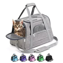Dog Carrier Backpack Cat Small Dogs Transport Bag Pet Carrying Box Travel Breathable Pets Handbag Airline Approved Cat Backpack