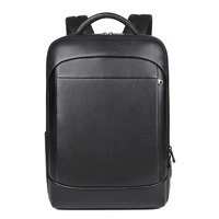 100% Genuine Leather Backpack For Men 15.6 Inch Laptop Backpack USB Charge Anti-Theft Waterproof Large Capacity Male Travel Bags 2