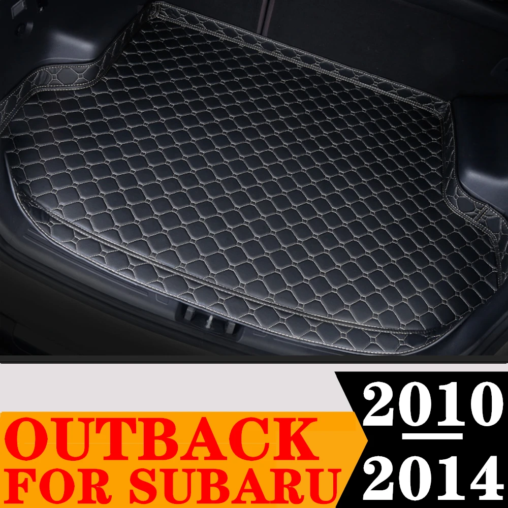 

Боковой коврик для багажника автомобиля для SUBARU Outback 2014, 2013, 2012, 2011, 2010, задний багажник, коврик для багажа, задний коврик для груза, ковер, чехол
