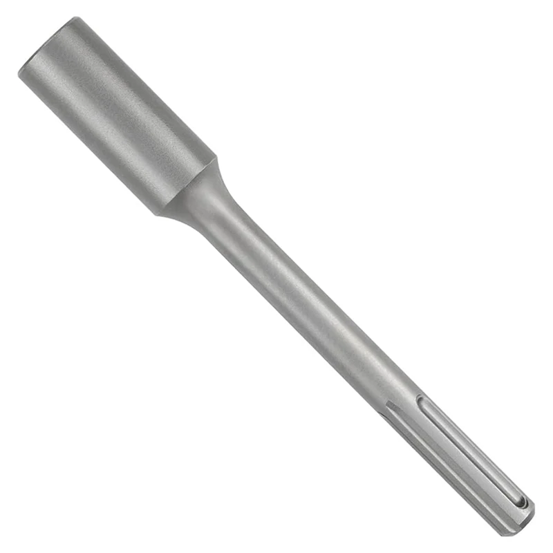 SDS-Max 18Mm Diameter Shank Ground Rod Driver For 5/8 Inch And 3/4 Inch Ground Rods, Work With SDS Max Rotary Hammers ground rod driver bit for driving ground rods or rebar for sds max hammers 30 45 50 60mm ground rods