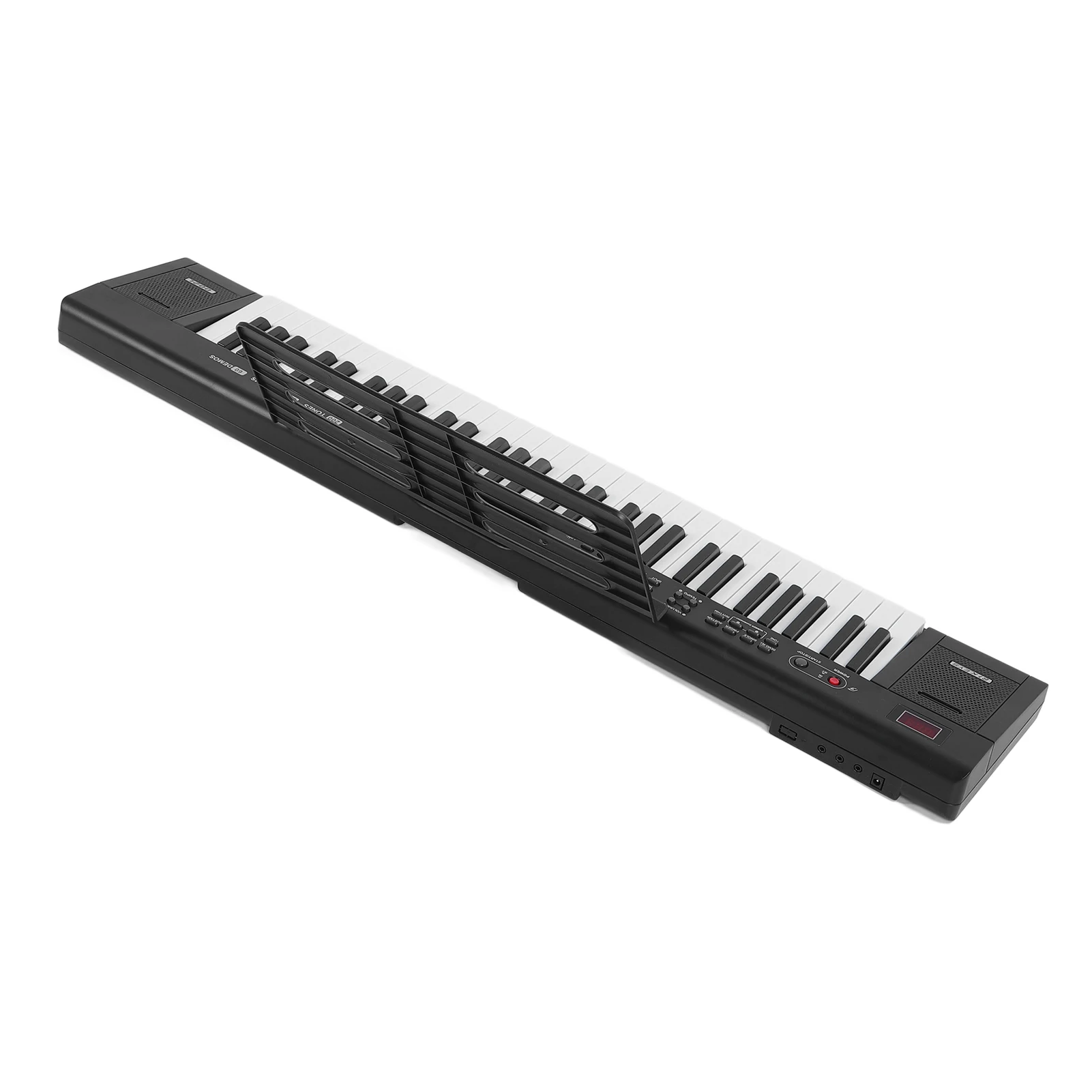 MQ-002L Digital Piano Keyboard 61 Keys Rich Tones and Rhythms Portable Lighting Electronic Keyboard Piano 100-240V