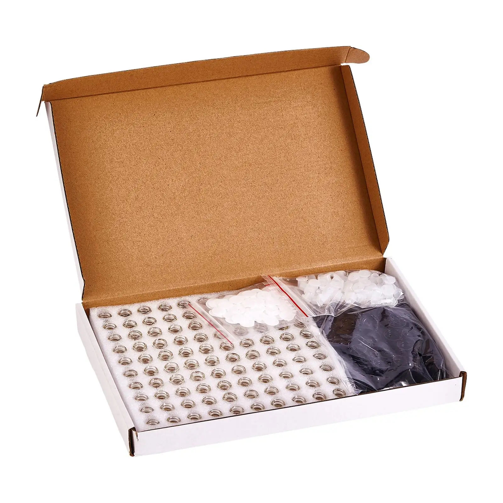 100 Pieces 1ml Essential Oil Bottles Diffuser Oil Blends Massage