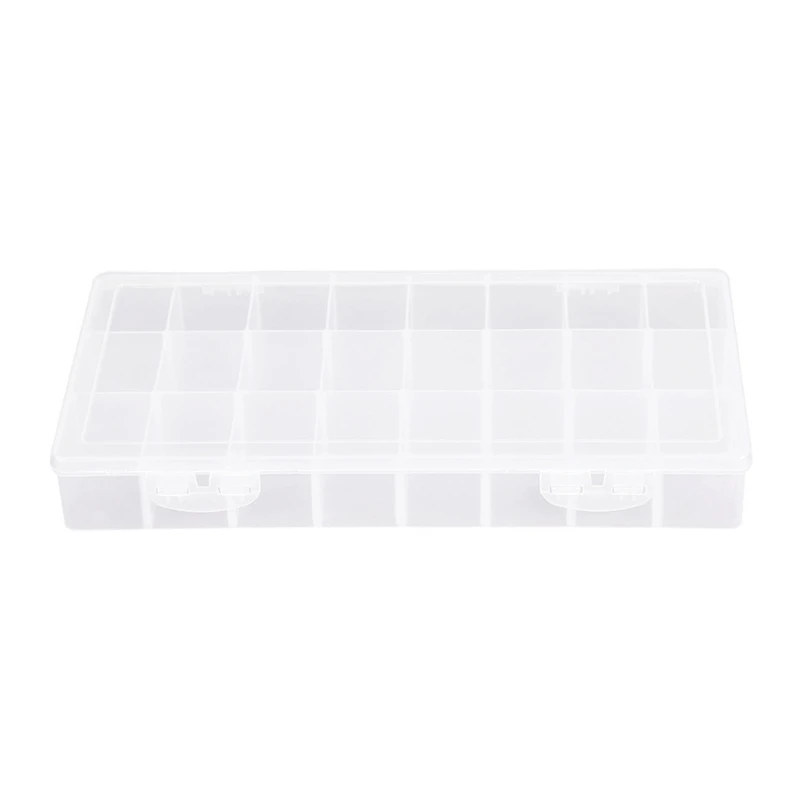 

Clear Plastic Box for Beads, Art DIY, Crafts, Jewelry, Fishing Tackle