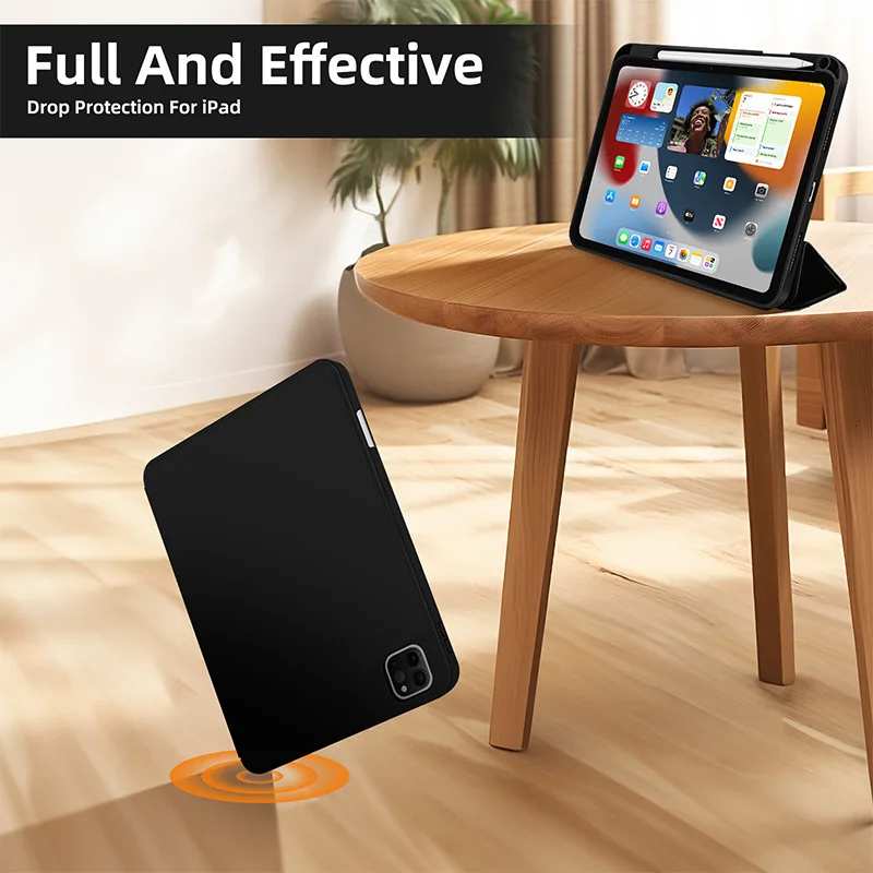 Premium Pencil Holder Tablet Case - Sleek Protective Cover